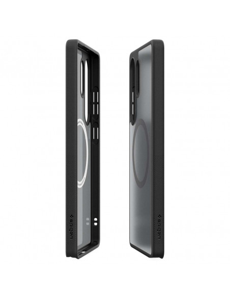 
„Spigen Capella MagFit“ silikoninis dėklas, skirtas „Samsung Galaxy S25 Ultra“, juodas
