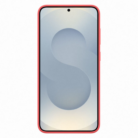 
„Samsung“ silikoninis dėklas, skirtas „Samsung Galaxy S25+“ – raudonas
