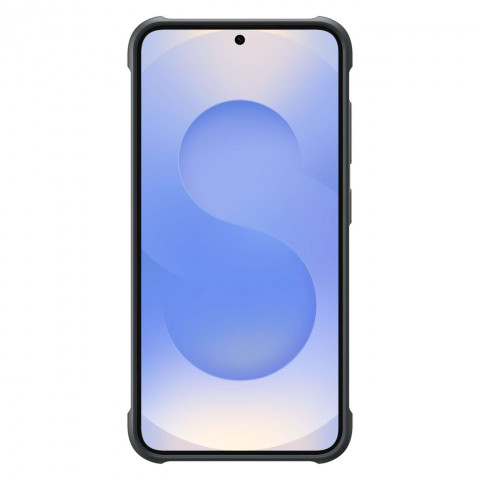 
„Samsung Case“ tvirtas silikoninis dėklas, skirtas „Samsung Galaxy S25+“ – juodas
