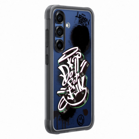 
„Samsung Flipsuit“ dėklas, tvirtas silikoninis dėklas, skirtas „Samsung Galaxy S25+“ – juodas
