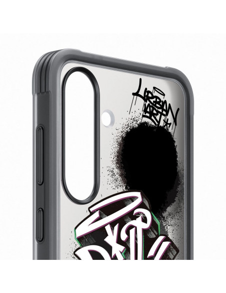 
„Samsung Flipsuit“ dėklas, tvirtas silikoninis dėklas, skirtas „Samsung Galaxy S25+“ – juodas
