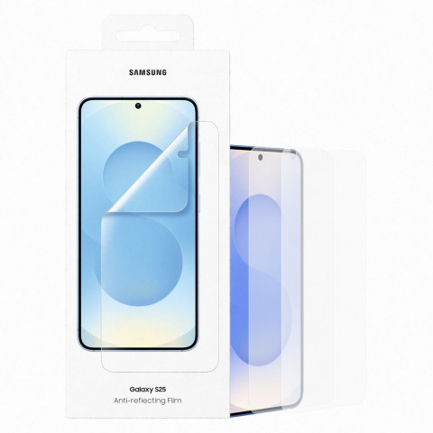 
„Samsung“ antirefleksinė plėvelė, skirta „Samsung Galaxy S25“ - 2 vnt.
