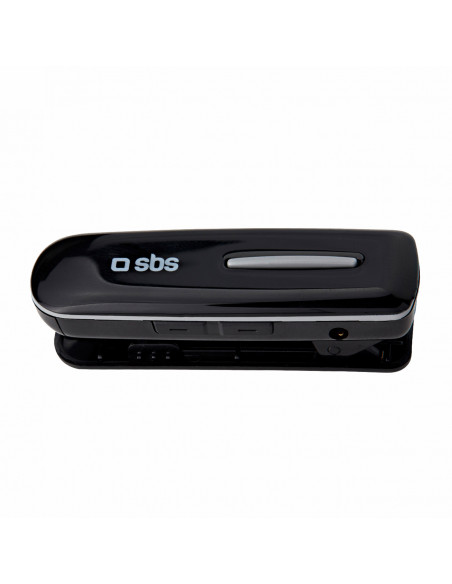 
Belaidės „Bluetooth“ ausinės su segtuku – juodos
