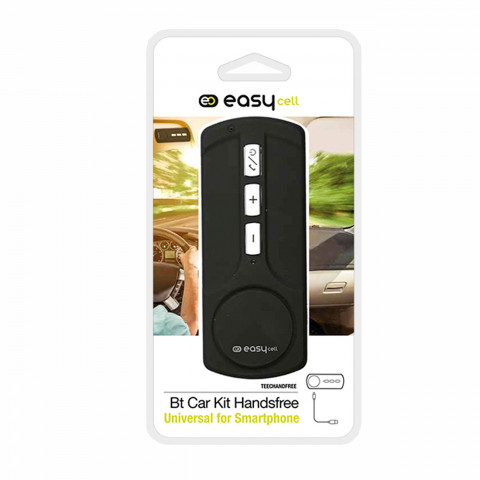 
Belaidis „Bluetooth“ automobilio garsiakalbis, laisvų rankų įranga, juodas
