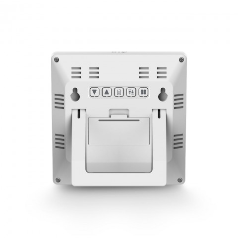 
Hama Palawan meteorologinė stotis, termometras, higrometras, laikrodis-žadintuvas – balta
