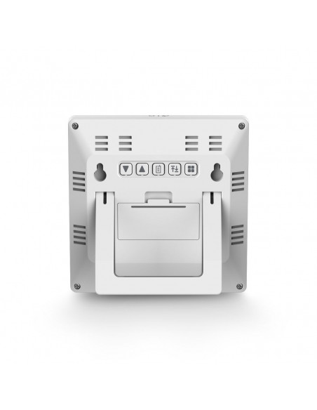 
Hama Palawan meteorologinė stotis, termometras, higrometras, laikrodis-žadintuvas – balta
