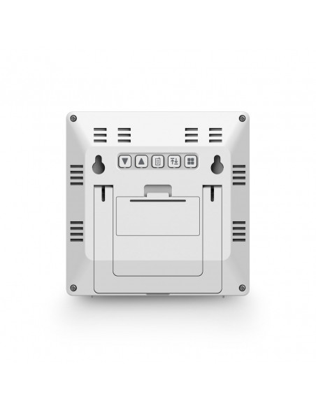 
Hama Palawan meteorologinė stotis, termometras, higrometras, laikrodis-žadintuvas – balta
