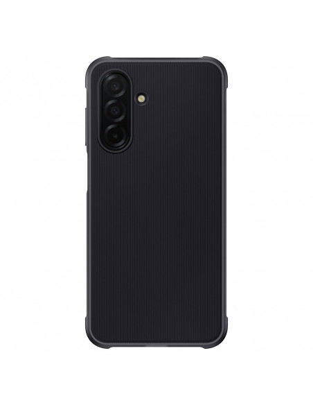 
„Samsung Rugged“ silikoninis dėklas, skirtas „Samsung Galaxy A26 5G“ – juodas
