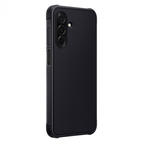 
„Samsung Rugged“ silikoninis dėklas, skirtas „Samsung Galaxy A26 5G“ – juodas

