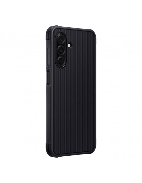 
„Samsung Rugged“ silikoninis dėklas, skirtas „Samsung Galaxy A26 5G“ – juodas
