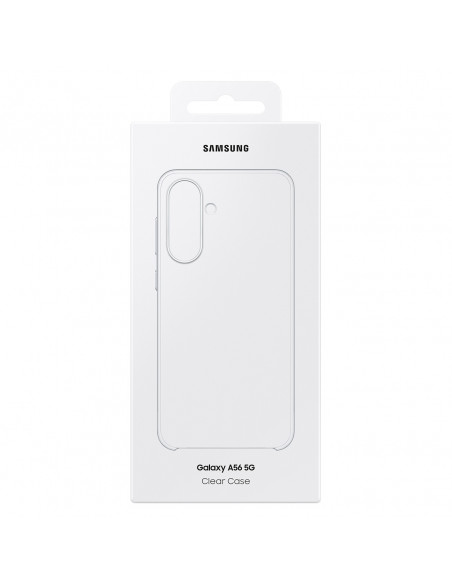 
„Samsung Galaxy A56 5G“ skaidrus dėklas – skaidrus
