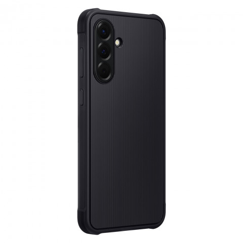 
„Samsung Galaxy A56 5G“ tvirtas silikoninis dėklas – juodas
