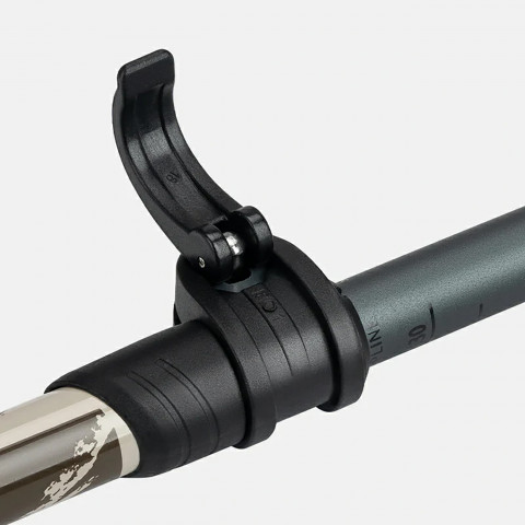 
Šiaurietiško ėjimo aliuminio lazdos trekingui, 110–130 cm – rudos
