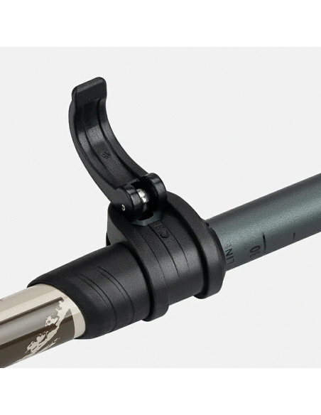 
Šiaurietiško ėjimo aliuminio lazdos trekingui, 110–130 cm – rudos
