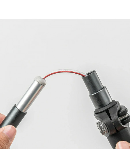 
Šiaurietiško ėjimo aliuminio lazdos trekingui, 110–130 cm – rudos
