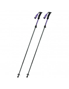 
Šiaurietiško ėjimo aliuminio lazdos trekingui, 110–130 cm – violetinės
