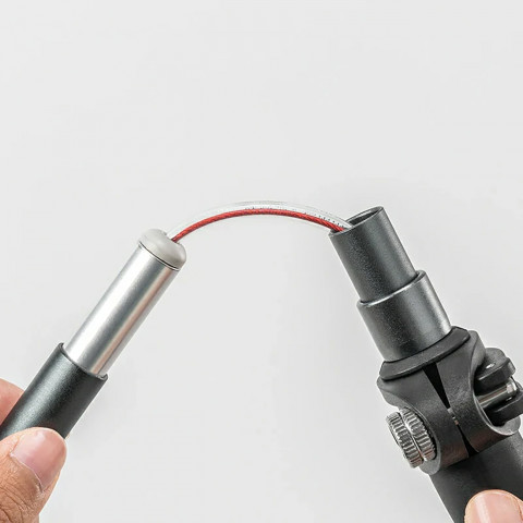 
Šiaurietiško ėjimo aliuminio lazdos trekingui, 110–130 cm – violetinės
