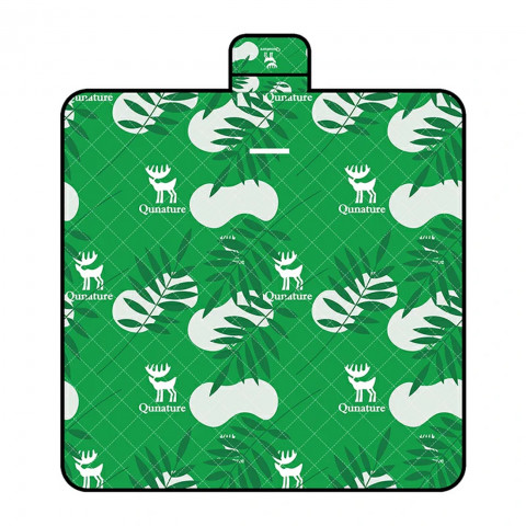 
Pikniko kilimėlis, vandeniui atsparus turistinis pledas, 2 x 2 m - žalias
