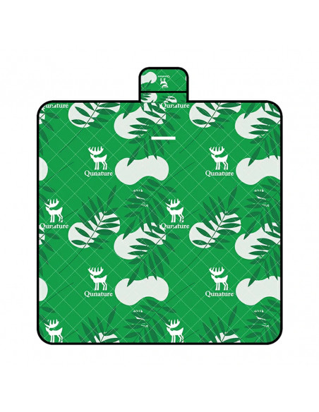 
Pikniko kilimėlis, vandeniui atsparus turistinis pledas, 2 x 2 m - žalias
