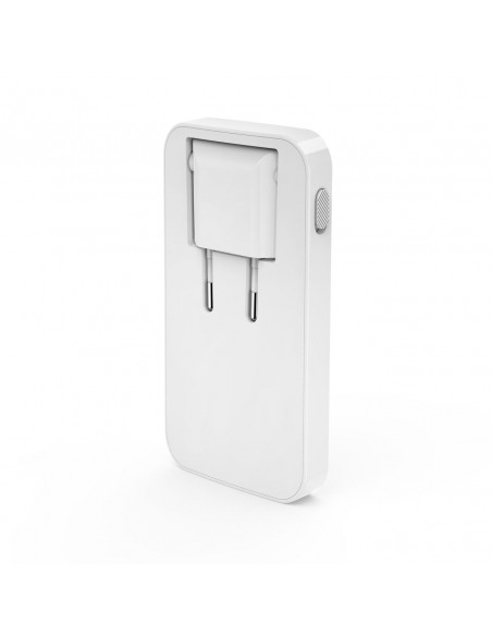 
Sulankstomas GaN USB-C USB-A 65W sieninis įkroviklis – baltas
