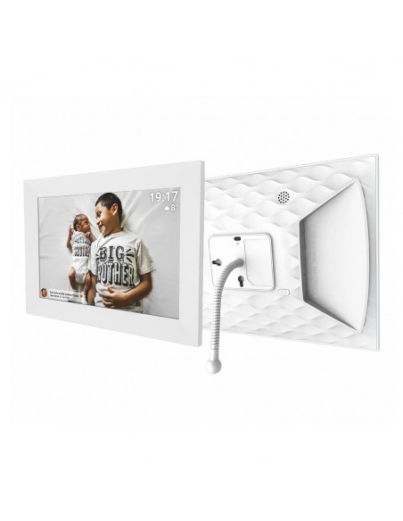 
PFF-1026W 10.1" skaitmeninis nuotraukų rėmelis 16 GB microSD Wi-Fi – baltas
