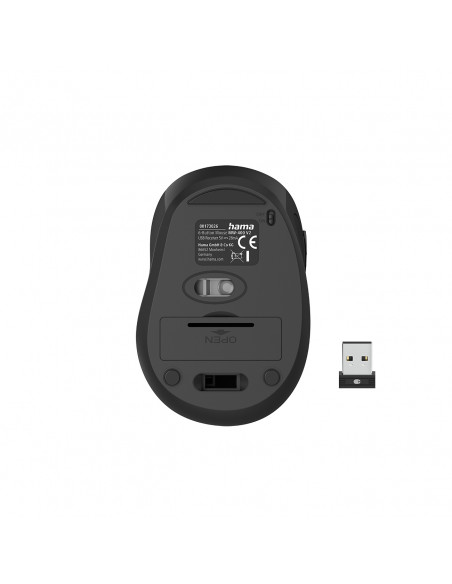 
Belaidė optinė nešiojamojo kompiuterio pelė MW-400 V2 – juoda
