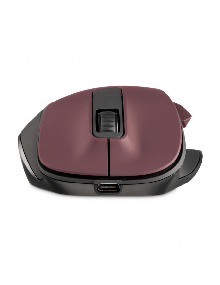 
Belaidė pelė MW-500 V2 su baterija – bordo spalvos
