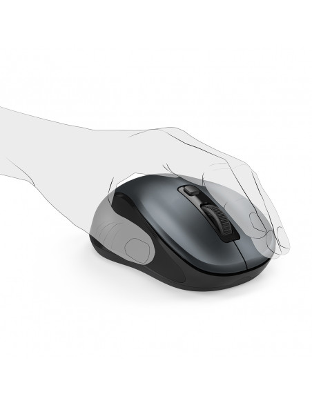 
„Canosa V2“ belaidė „Bluetooth“ pelė – juoda
