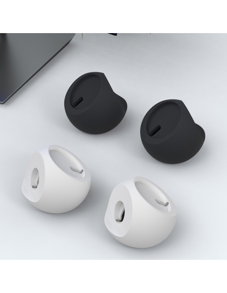 Indukcinio įkroviklio stovo laikiklis MagSafe telefono stovas baltas Indukcinio įkroviklio stovo laikiklis MagSafe telefono stovas baltas