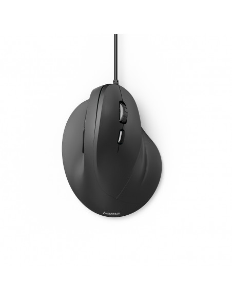 
EMC-500 laidinė ergonominė vertikali pelė – juoda
