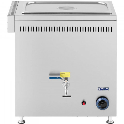 
Dujinis vandens šildytuvas „Bain-marie“ propanui ir butanui G31, 0,03 baro, GN 1/ 1, 3300 W
