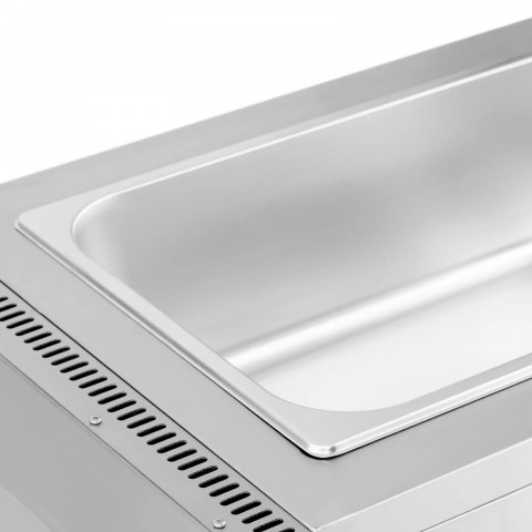 
Dujinis vandens šildytuvas „Bain-marie“ propanui ir butanui G31, 0,03 baro, GN 1/ 1, 3300 W
