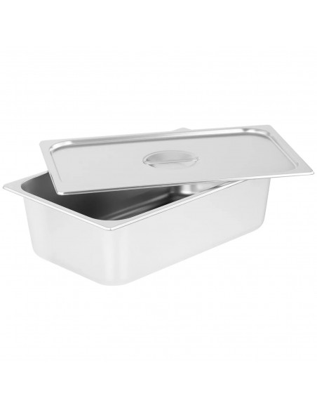 
Dujinis vandens šildytuvas „Bain-marie“ propanui ir butanui G31, 0,03 baro, GN 1/ 1, 3300 W
