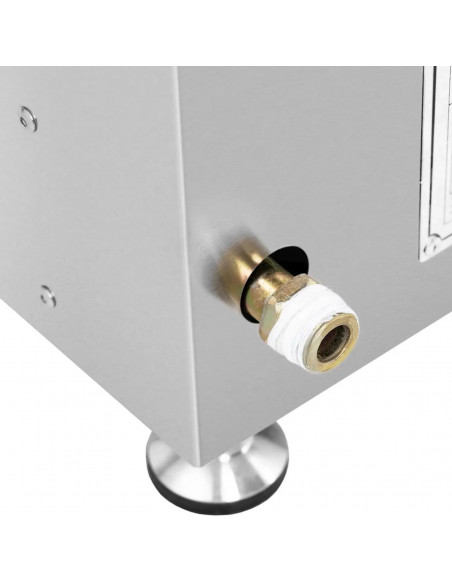 
Bain-marie vandens šildytuvas gamtinėms dujoms G20 0,02 baro GN 1/ 1 3300 W
