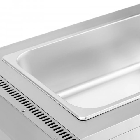 
Bain-marie vandens šildytuvas gamtinėms dujoms G20 0,02 baro GN 1/ 1 3300 W
