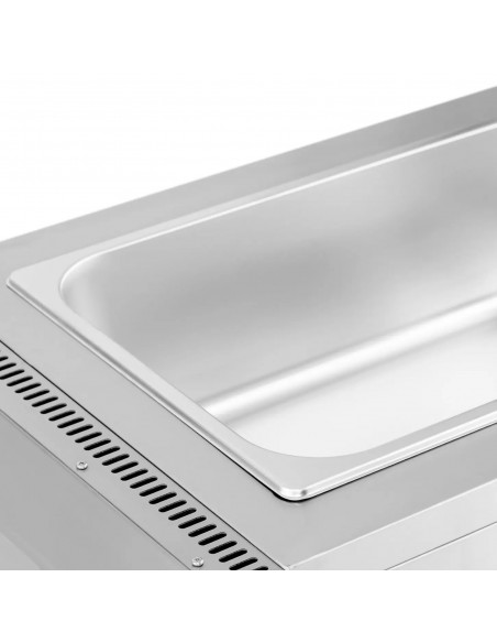 
Bain-marie vandens šildytuvas gamtinėms dujoms G20 0,02 baro GN 1/ 1 3300 W
