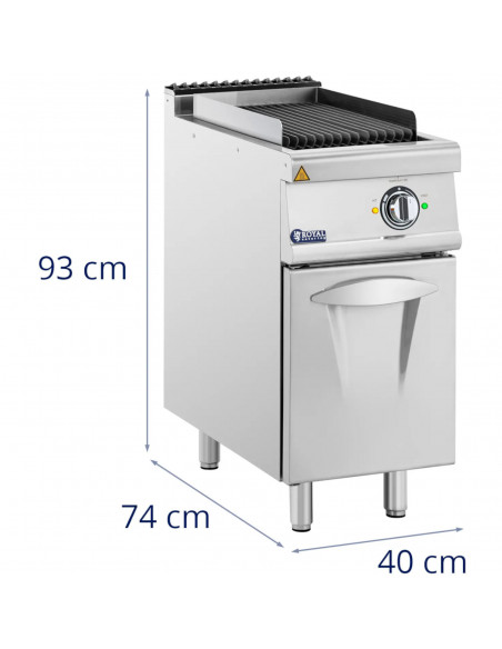 
Elektrinė lavos kepsninė Pro 730 50-300 C 400 V 4,05 W
