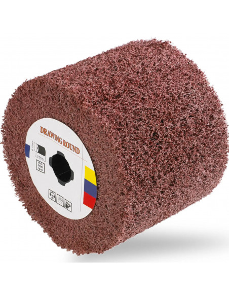 
Nailoninis šlifavimo ir poliravimo volelis, 120 x 100 mm, M19, grūdėtumas 60
