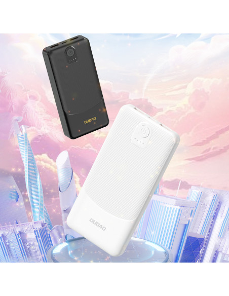 
Nešiojamoji baterija K10 10000mAh USB-A 2.4A - juoda
