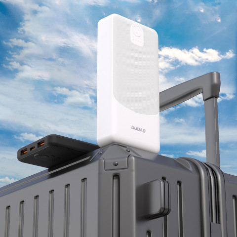 
Nešiojamoji baterija K10 10000mAh USB-A 2.4A - juoda
