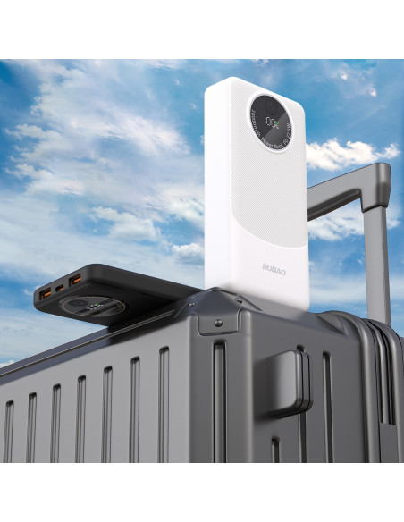 
Nešiojamoji baterija K12 10000mAh USB-A-USB-C PD22.5W - juoda
