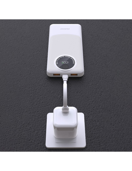 
Nešiojamoji baterija K12 10000mAh USB-A-USB-C PD22.5W - juoda
