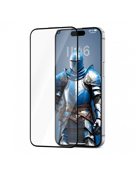 
„Corning Eyecare“ grūdinto stiklo ekrano apsauga, skirta „iPhone 16 Pro“
