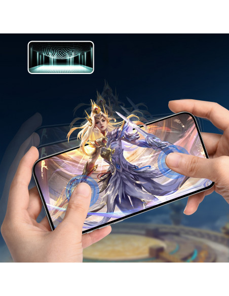 
„Corning Eyecare“ grūdinto stiklo ekrano apsauga, skirta „iPhone 16 Pro“
