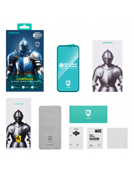 
„Corning Eyecare“ grūdinto stiklo ekrano apsauga, skirta „iPhone 16 Pro Max“
