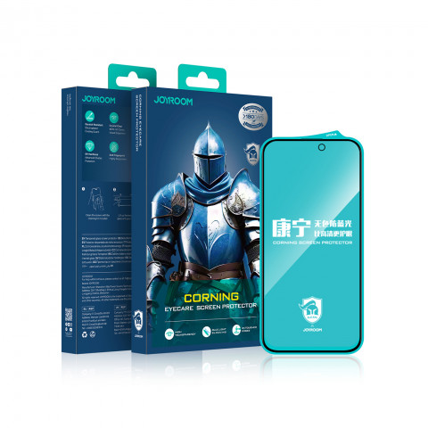 
„Corning Eyecare“ grūdinto stiklo ekrano apsauga, skirta „iPhone 16 Pro Max“
