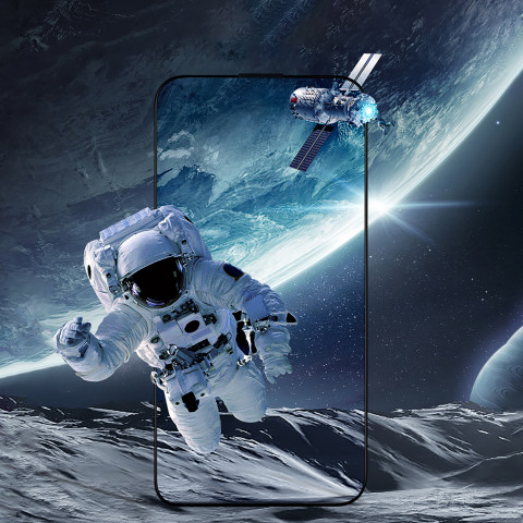 
„Corning Eyecare“ grūdinto stiklo ekrano apsauga, skirta „iPhone 16 Pro Max“
