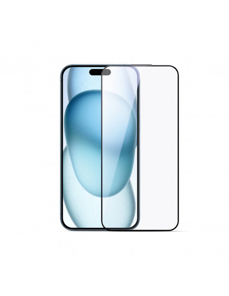 
Grūdintas stiklas su antirefleksine danga, skirtas iPhone 15/ 16
