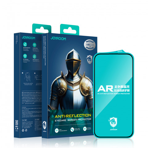 
Grūdintas stiklas su antirefleksiniu efektu, skirtas „iPhone 16 Pro“ telefonui
