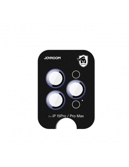 
iPhone 15 Pro/ 15 Pro Max objektyvo apsauginis stiklas – mėlynas
